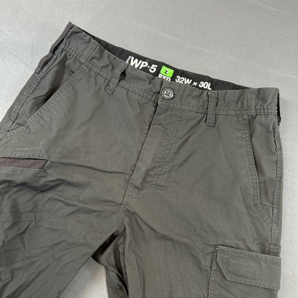 FXD WP-5 Work Pants Mens 32 X 30 Charcoal Cargo Utility Carpenter Skate Pants